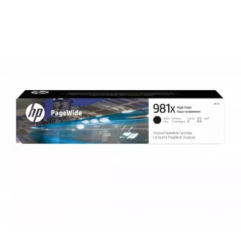 HP 981X alta capacità nero cartuccia originale PageWide
