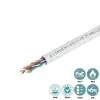 Cavo di rete Lanview LVN122114 305m Cat6 U/UTP 10000 Mbit/s bianco
