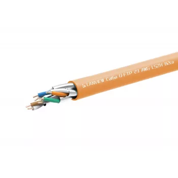 Cavo di rete Lanview LVN122153 RJ45 Cat6a 305 m arancione