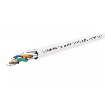 Cavo di rete Lanview LVN122432 bianco 305 m Cat6a U/FTP (STP)