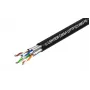 Lanview LVN122445 cavo di rete Cat6a U-FTP 4x2xAWG23, 500 m, nero