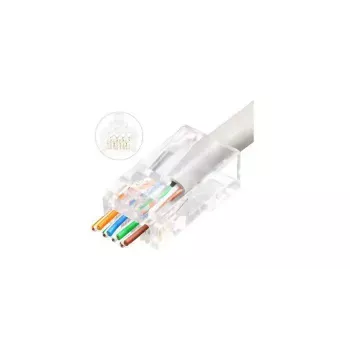 Lanview LVN125305 Connettore per cavo RJ45, trasparente