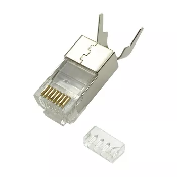 Lanview LVN125415 Connettore maschio RJ45, metallico
