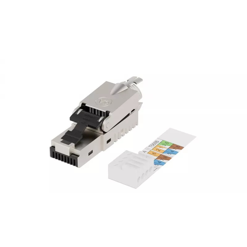 Lanview LVN125417 Connettore per filo RJ45 zinco
