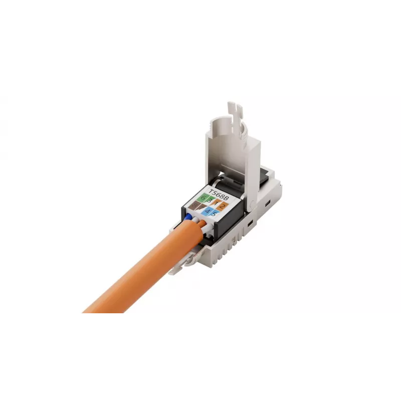 Lanview LVN125417 Connettore per filo RJ45 zinco