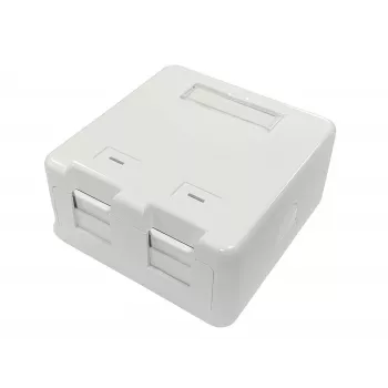 Lanview LVN127767 Scatola di connessione 2 x RJ-45 bianco