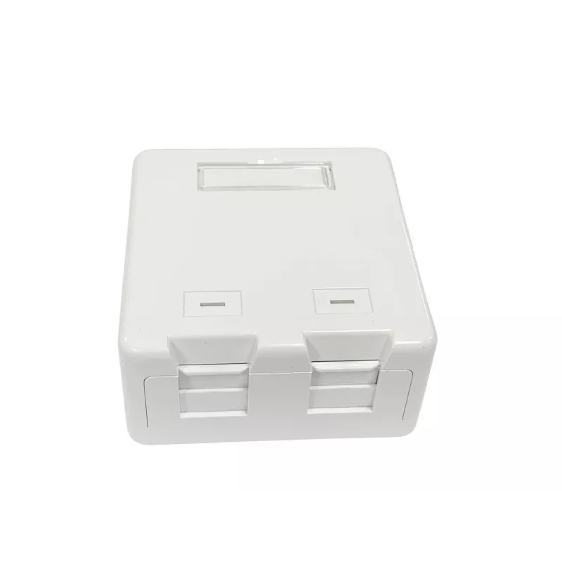 Lanview LVN127767 Scatola di connessione 2 x RJ-45 bianco