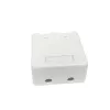 Lanview LVN127767 Scatola di connessione 2 x RJ-45 bianco