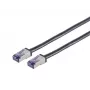 Cavo di rete Lanview LVN-CAT6A-FLEX-5M S/FTP Cat6a 5m nero
