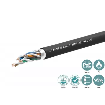 Lanview LVN-CAT6PE-FUTP-305M Cavo di rete Cat6 F/UTP (FTP)