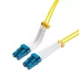 Cavo in fibra ottica InfiniBand Lanview LVO231406-FLEX 1 m LC LC/LC giallo