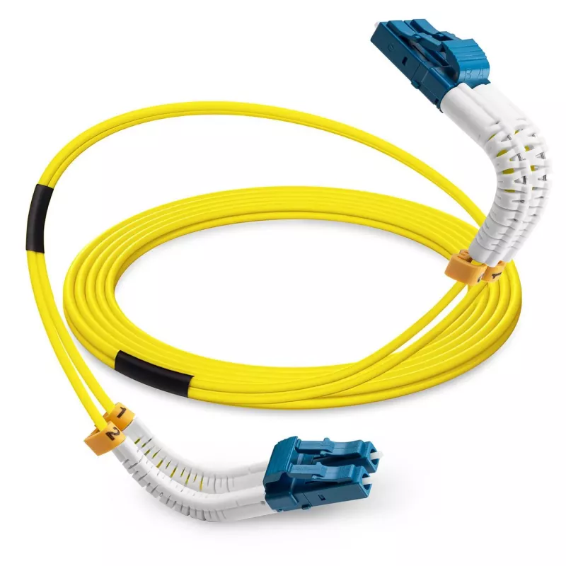 Cavo in fibra ottica InfiniBand Lanview LVO231406-FLEX 1 m LC LC/LC giallo