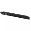 Lanview LVR-3MDK-SW-DK6 multipresa per rack da 19 pollici, 1U, 13 A, con interruttore on/off