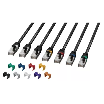 Lanview LV-SFTP6A20B cavo di rete nero 20 m S/FTP (S-STP)
