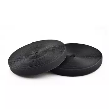 Lanview LVT125467 fascetta serracavi a velcro nero 1 pz.
