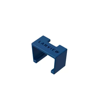 Clip per codifica a colori Lanview LVT-SC-B blu plastica 20 pz.