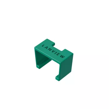 Clip per codifica a colori Lanview LVT-SC-G verde plastica 20 pz.