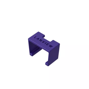 Clip per codifica a colori Lanview LVT-SC-P lilla plastica 20 pz.