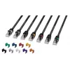 Lanview LV-UTP6A05B Cat6A U/UTP cavo patch, 5 m, nero
