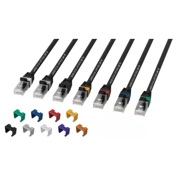 Lanview LV-UTP6A10B cavo di rete nero 10 m S/FTP (S-STP)