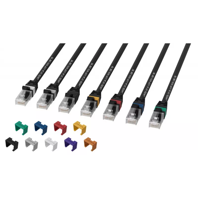 Lanview LV-UTP6A30B Cavo patch Cat6A U/UTP, 30 m, nero