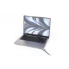 Compulocks Ledge per MacBook Air 13 pollici M2 e M3 con lucchetto a chiave argento