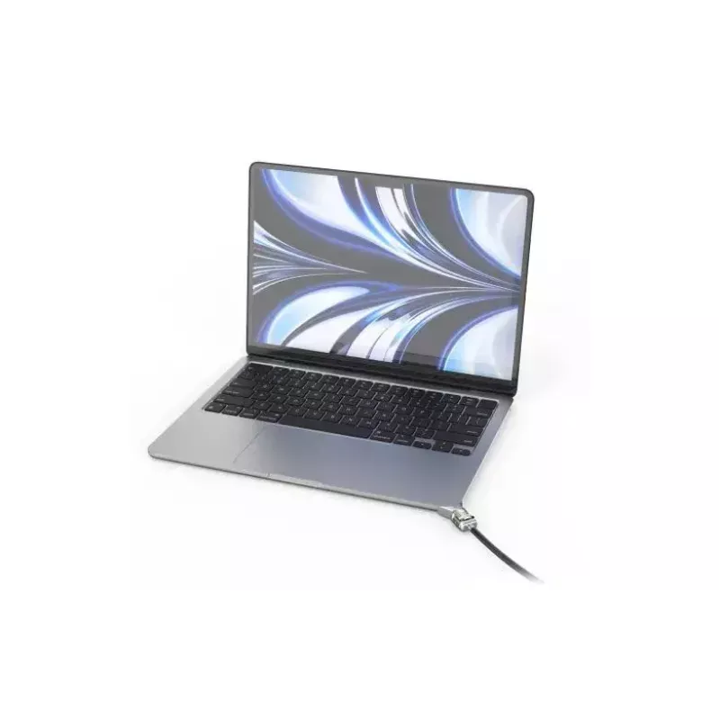 Compulocks Ledge per MacBook Air 13 pollici M2 e M3 con lucchetto a chiave argento
