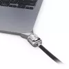 Compulocks Ledge per MacBook Air 13 pollici M2 e M3 con lucchetto a chiave argento