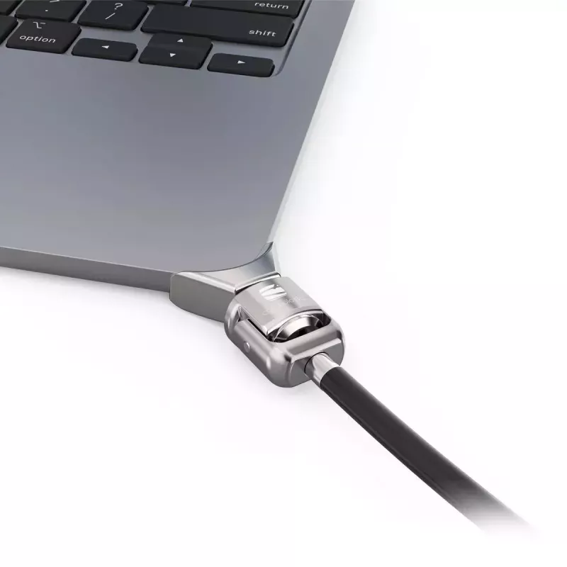 Compulocks Ledge per MacBook Air 13 pollici M2 e M3 con lucchetto a chiave argento