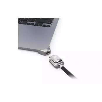 Compulocks Ledge per MacBook Air 13 pollici M2 e M3 con lucchetto a chiave argento