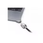 Compulocks Ledge per MacBook Air 13 pollici M2 e M3 con lucchetto a chiave argento