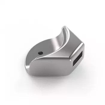 Compulocks Ledge adattatore per MacBook Air 15 pollici M2 M3 con cavo di sicurezza a chiave argento