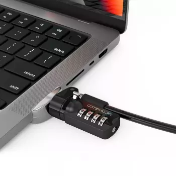 Compulocks Ledge Lock Adapter per MacBook Pro 14 pollici M1 M2 M3 argento