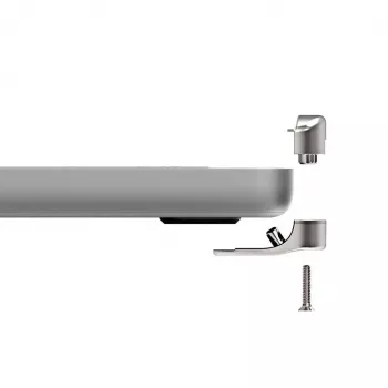 Compulocks Ledge Lock Adapter per MacBook Pro 16 pollici M1 M2 M3 cavo di sicurezza a chiave argento