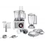 Robot da cucina Bosch MC812S814, 1250 W, ciotola 3,9 l, acciaio inossidabile/bianco, velocità continua, manopola