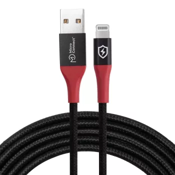 Microconnect MC-ALIGHTNING-SC cavo Lightning 1,5 m nero