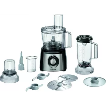 Robot da cucina Bosch MCM3PM386 — motore 900 W, ciotola 2,3 L, nero/trasparente