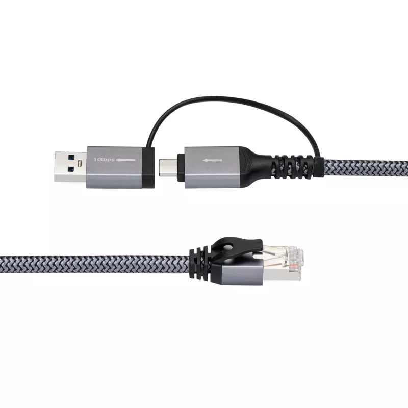 Microconnect CAT6 RJ45 FTP cavo adattatore USB A-C, 3 metri adattatore di rete