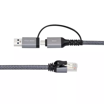 Microconnect CAT6 RJ45 FTP cavo adattatore USB A-C, 5 metri adattatore di rete
