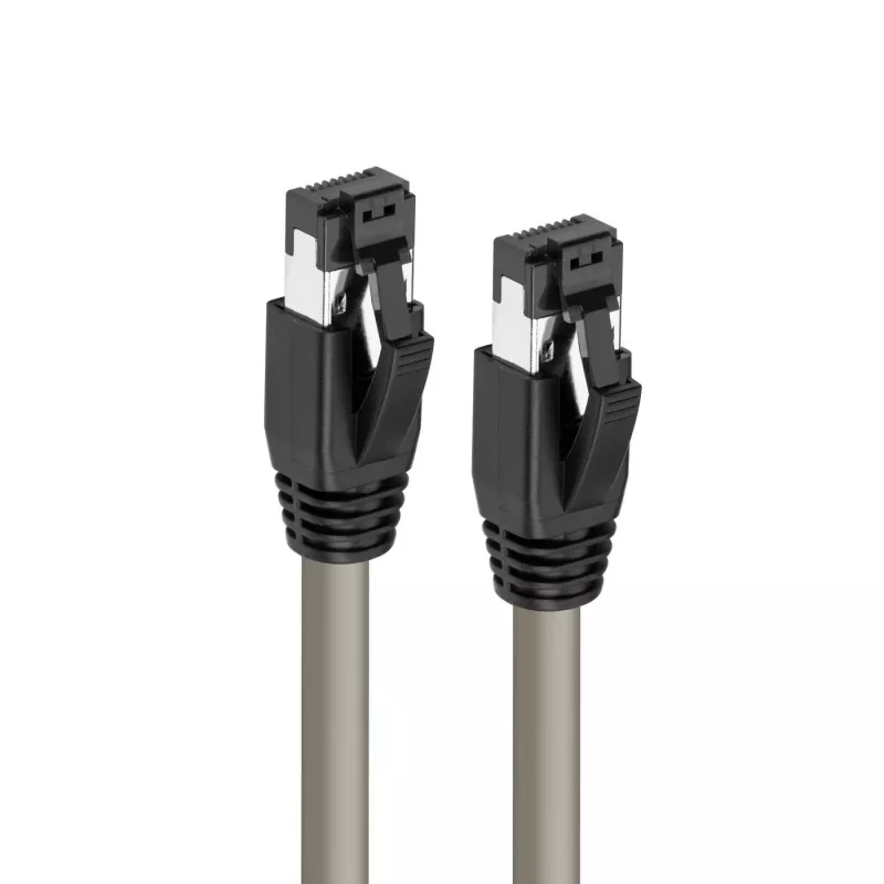 Microconnect MC-SFTP8010 Cavo di rete grigio 10 m Cat8.1 S/FTP (S-STP)