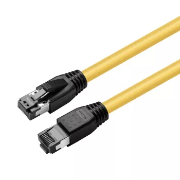 Microconnect MC-SFTP805Y Cavo di rete giallo 5 m Cat8.1 S/FTP (S-STP)