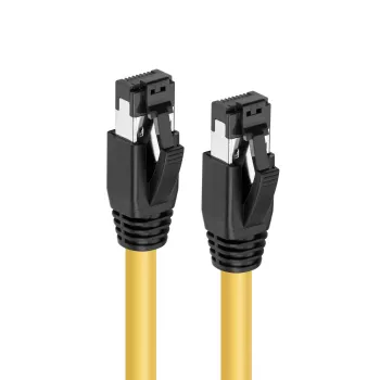 Microconnect MC-SFTP805Y Cavo di rete giallo 5 m Cat8.1 S/FTP (S-STP)