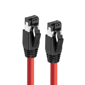 Microconnect MC-SFTP8075R Cavo di rete rosso 7,5 m Cat8.1 S/FTP (S-STP)
