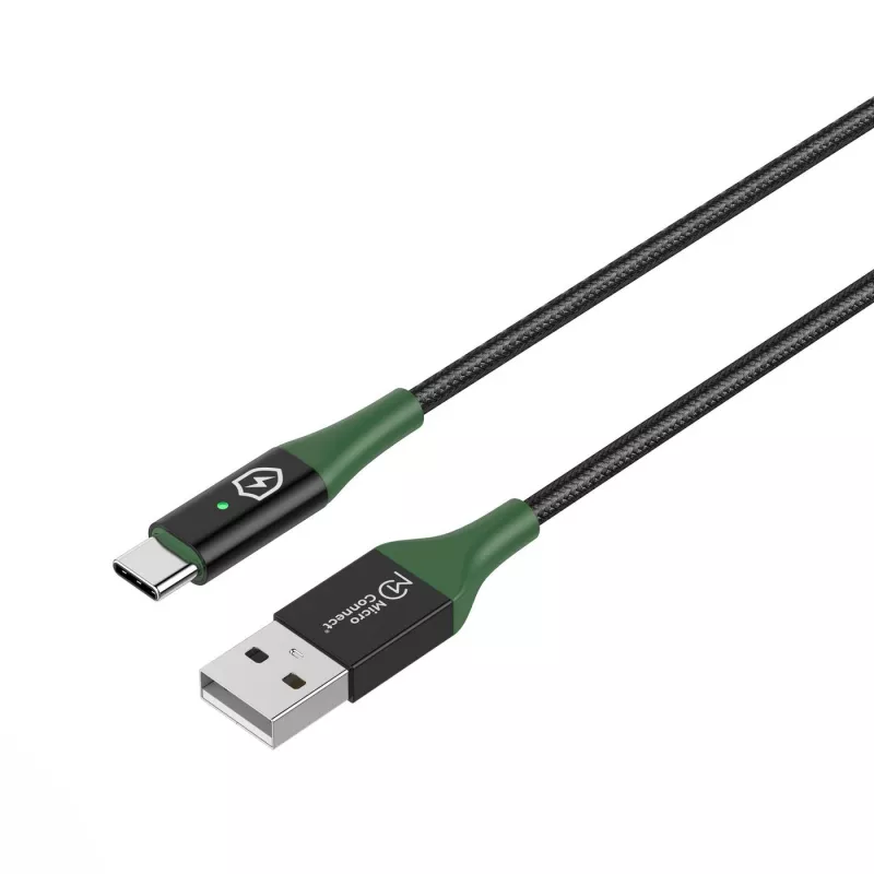 Microconnect MC-SMART USB-A-C-01 cavo USB USB 2.0 1 m USB A USB C nero, verde