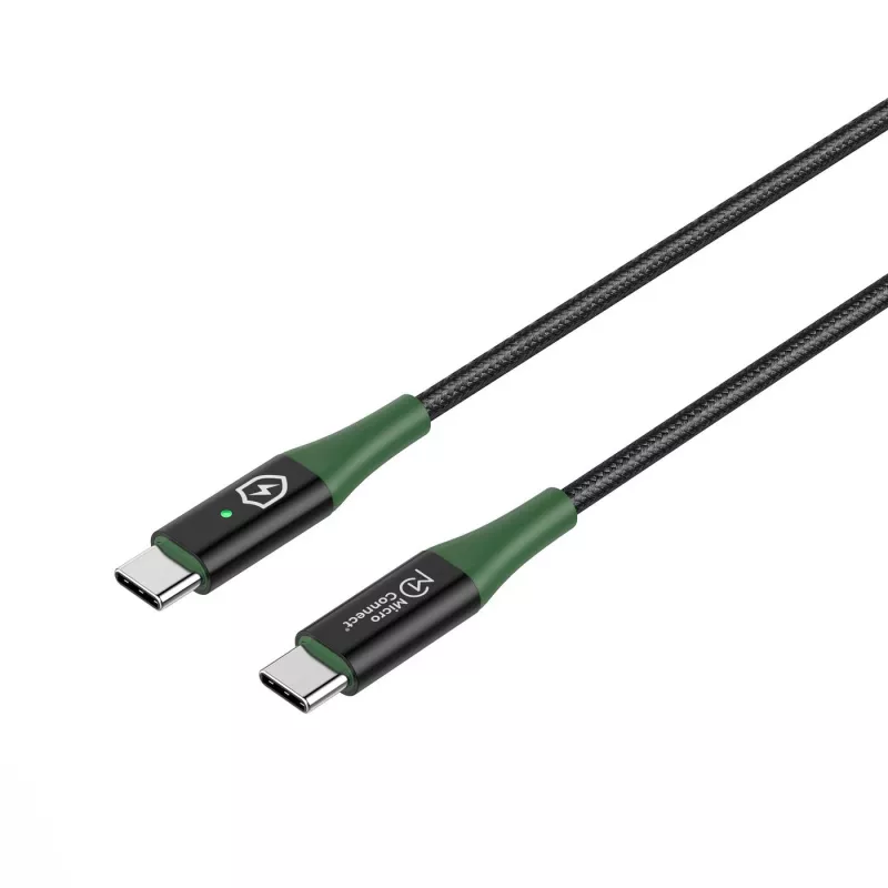 Microconnect MC-SMART USB-C-C-01 cavo USB USB 2.0 1 m USB C nero, verde