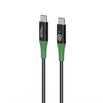 Microconnect MC-SMART USB-C-C-02 cavo USB USB 2.0 2 m USB C nero, verde