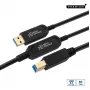 Microconnect MC-USB3.0AB15OP cavo USB USB 3.2 Gen 2 (3.1 Gen 2) 15 m USB A USB B nero