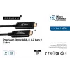 Microconnect MC-USB3.1C15OP cavo USB USB 3.2 Gen 2 (3.1 Gen 2) 15 m USB C nero