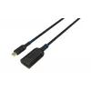 Adattatore cavo video Microconnect MC-USBCDP-A 0,2 m USB Type-C a DisplayPort nero