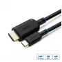 Microconnect MC-USBCHDMI05 adattatore cavo video 0,5 m HDMI Type-A (standard) nero